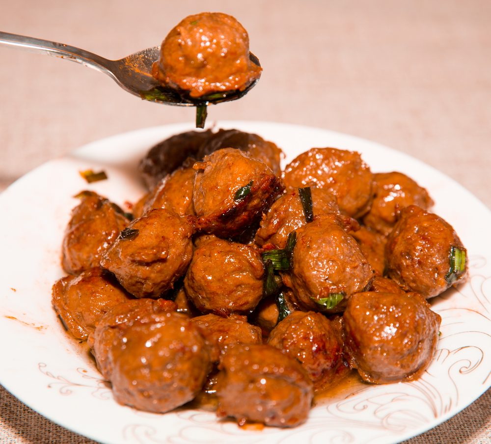sweet and sour Beef Meatballs recipe