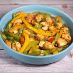 chicken with bell peppers
