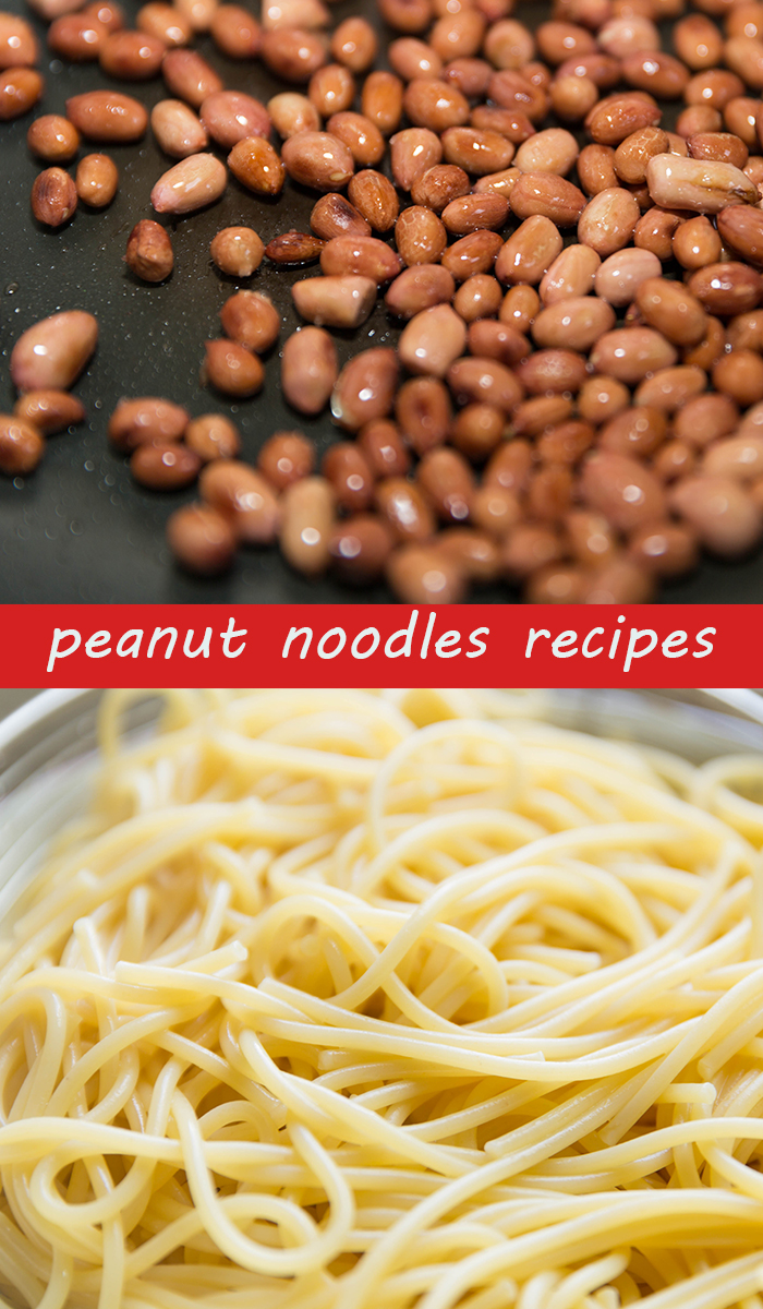 peanut noodles