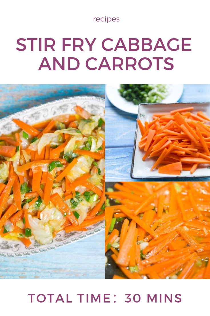 cabbage and carrots