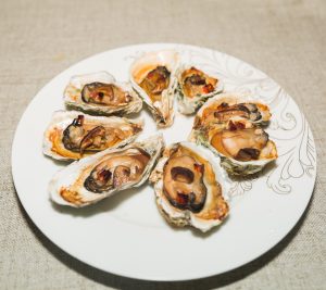 baked oysters