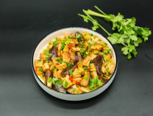 spicy tofu with eggplant