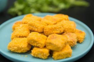 crispy baked tofu nuggets