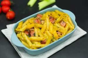 Cheese Penne and ham