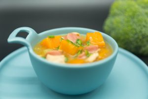 Squash Soup with Chicken