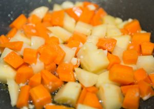 carrots potatoes and onion powder