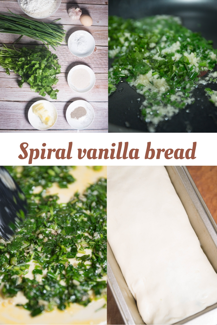 how to make Spiral vanilla bread