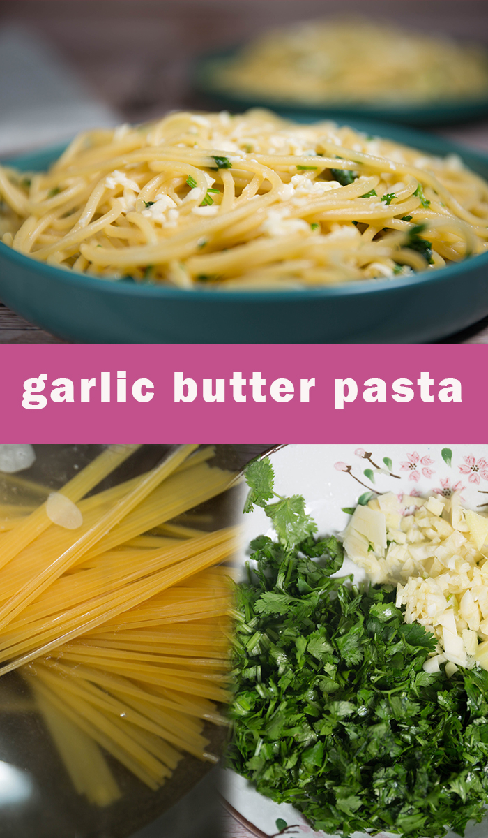 How to make garlic butter pasta!