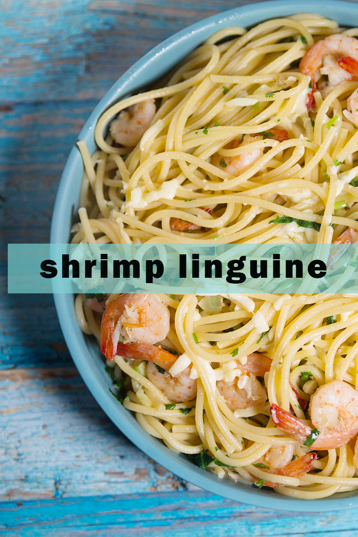 shrimp linguine
