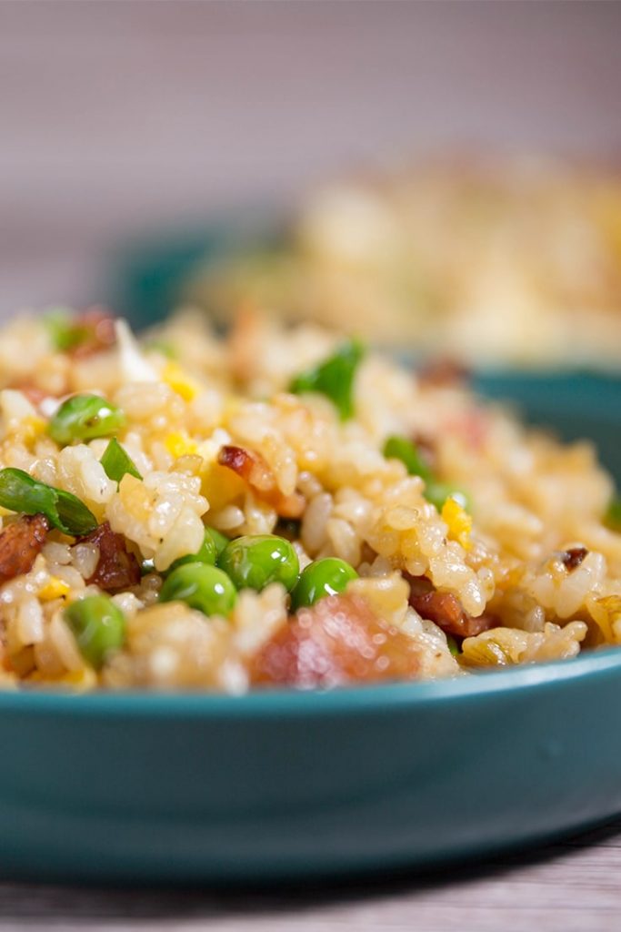 bacon and egg fried rice