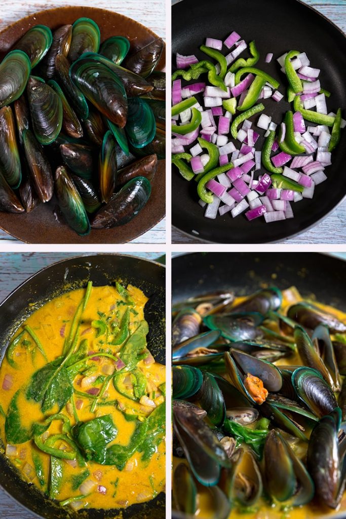 curry mussels recipe